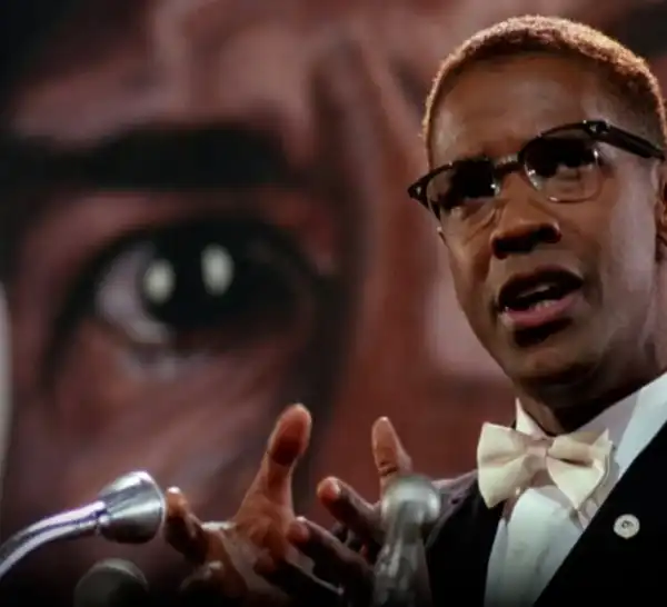Denzel Washington in Malcolm X